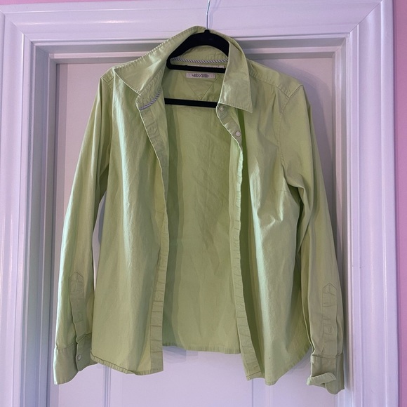 TOMMY HILFIGER Like Green Button Down - Picture 3 of 5